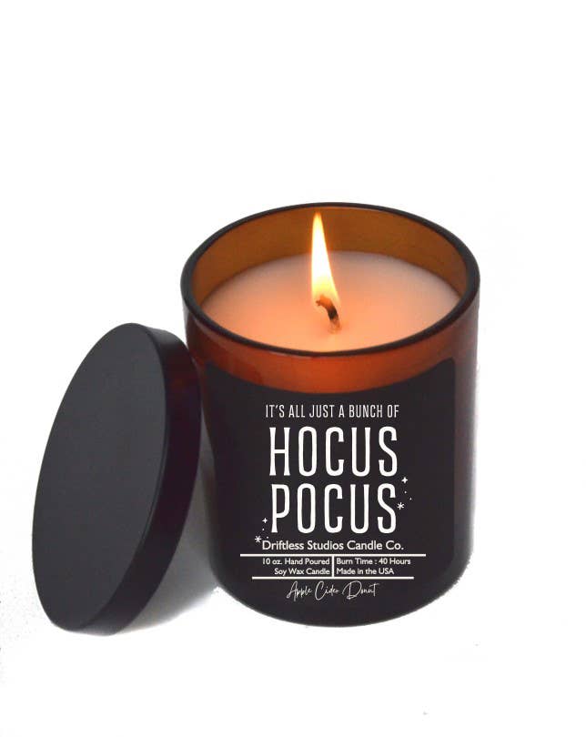 Hocus Pocus Halloween Candle