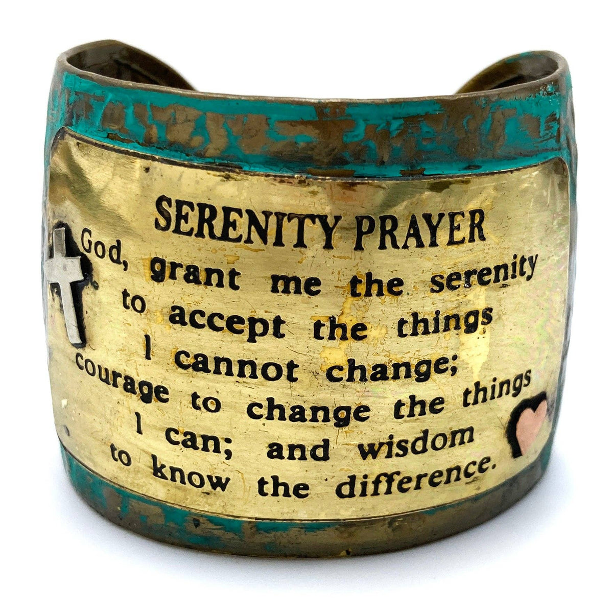 Engraved Serenity Prayer Cuff