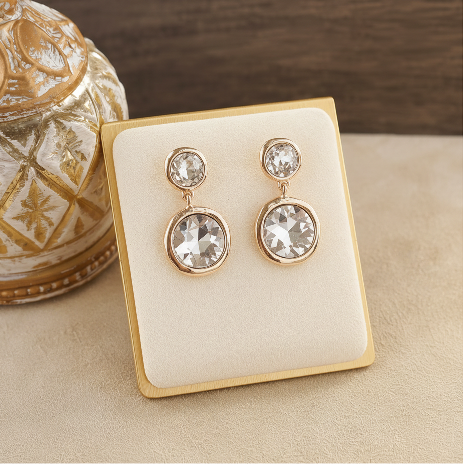 Crystal Drop Earrings