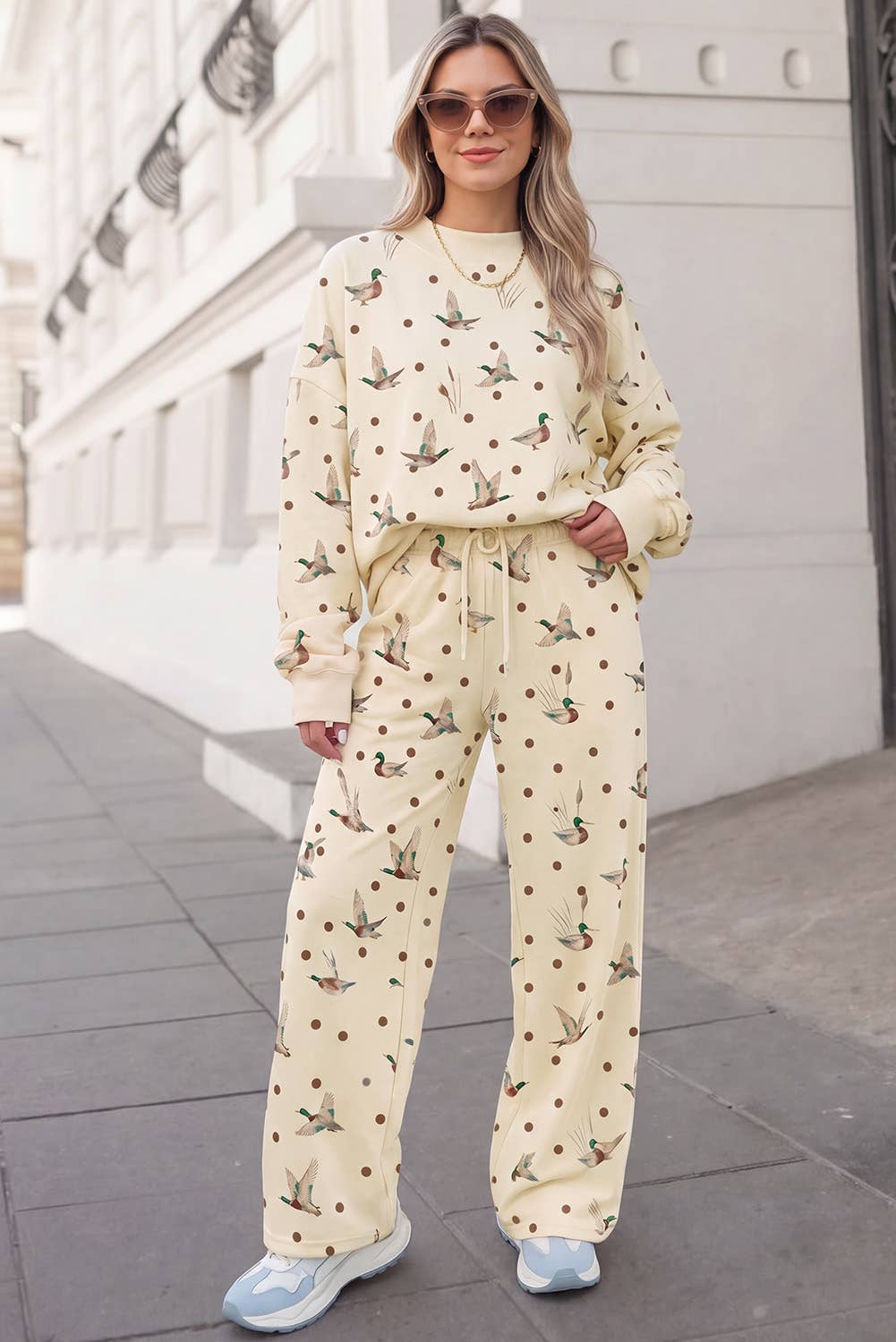 Polka Dot Mallard Set