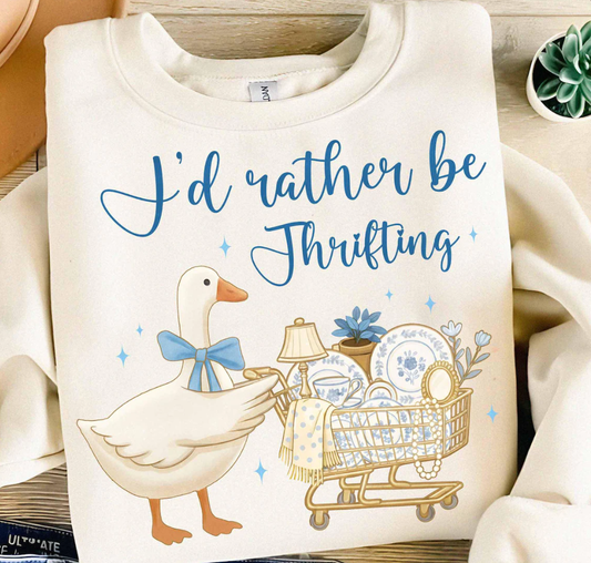 I'd Rather Be Thrifting Shirt