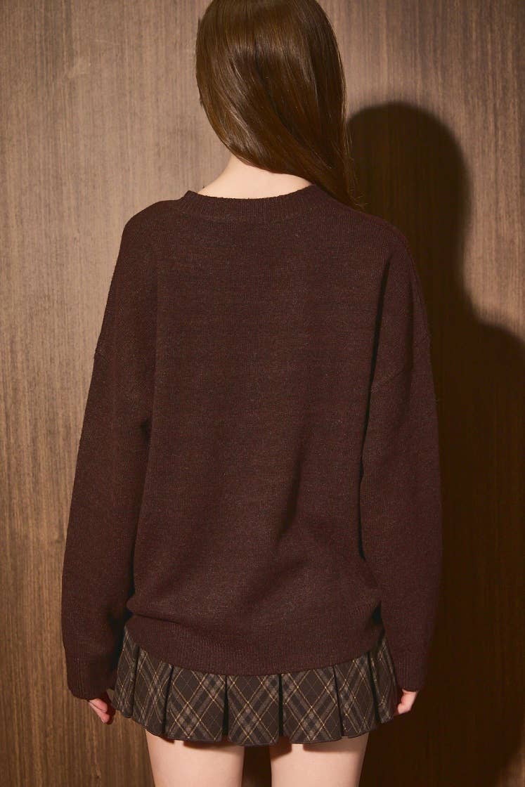 DOODLE CREW NECK