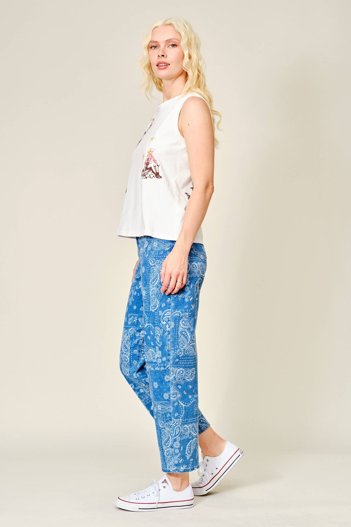 Western Motif Top