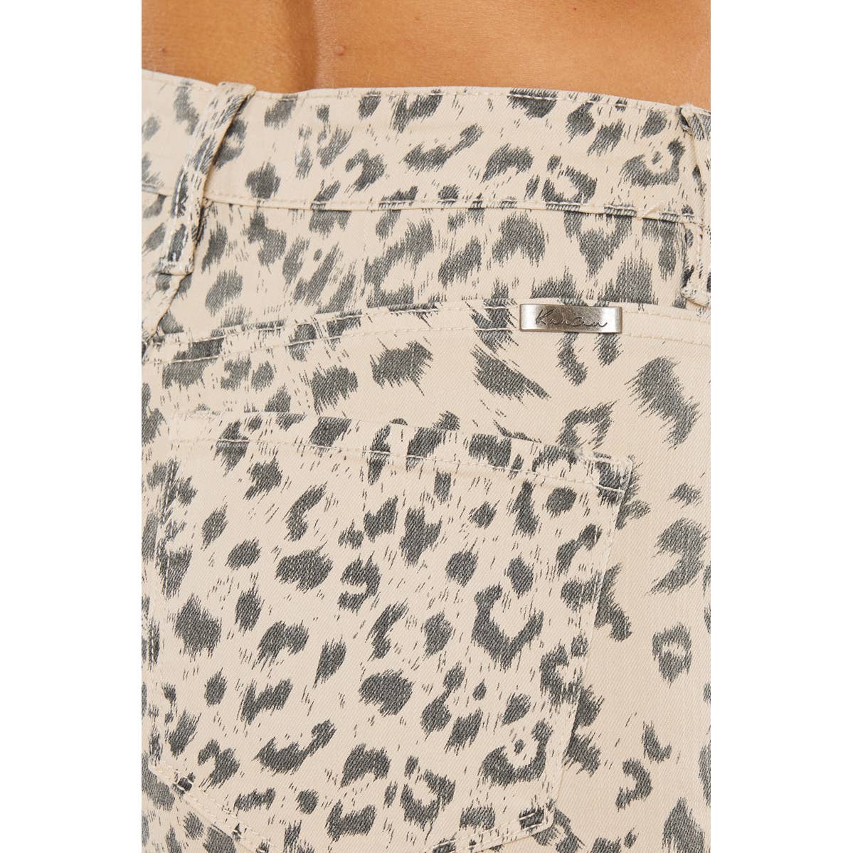 High Rise Leopard Shorts