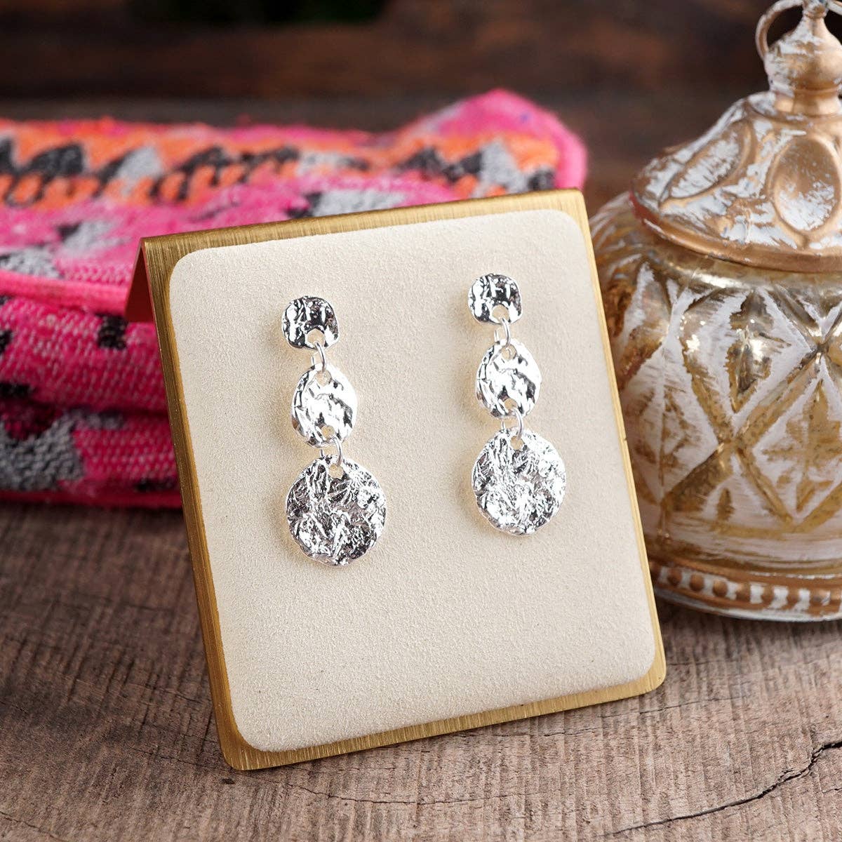Soul Shine – Disc Earrings