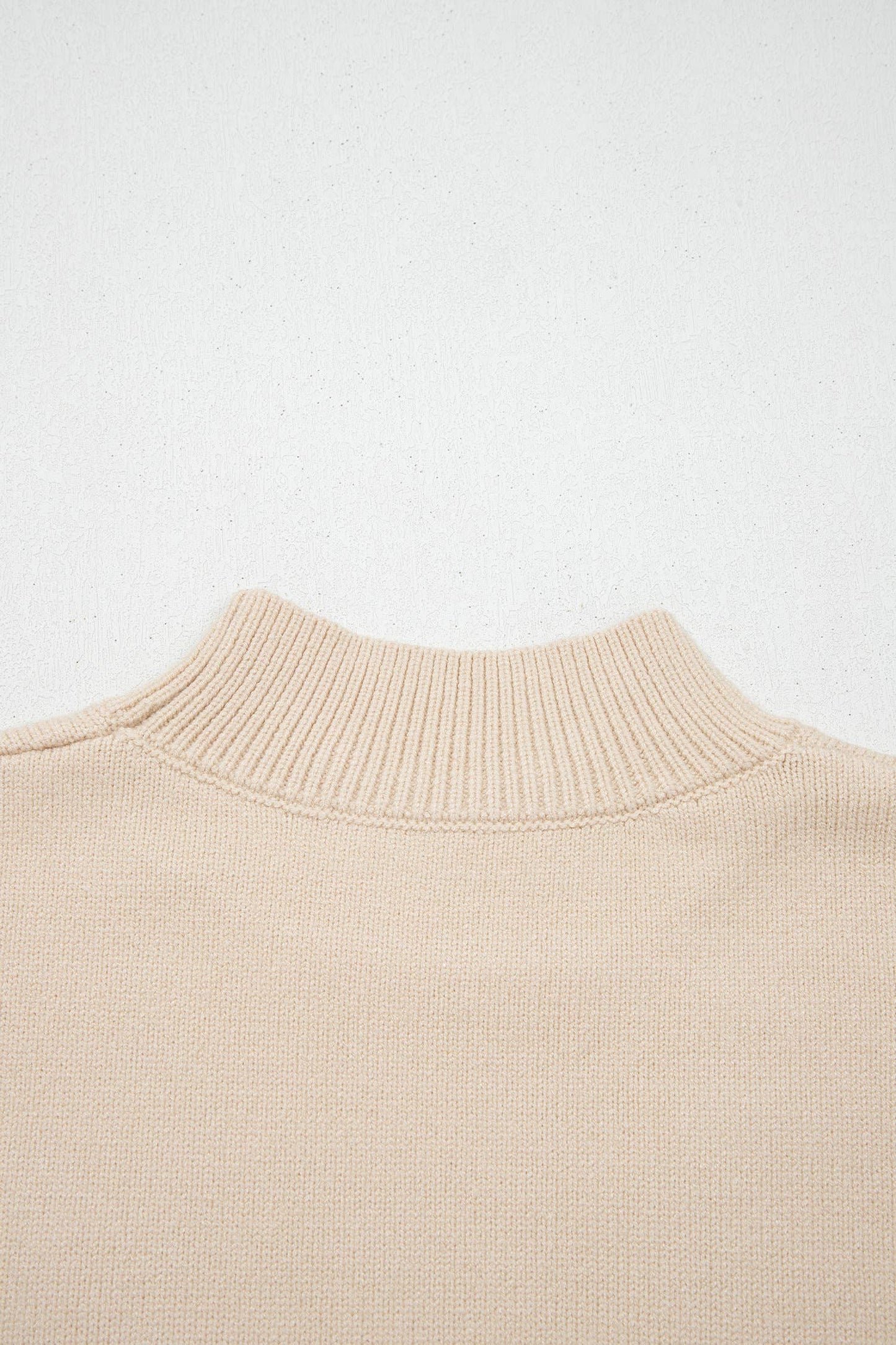 Spring 2026 Cowgirl Horseshoe Mock Neck Knit Top (S-XL)