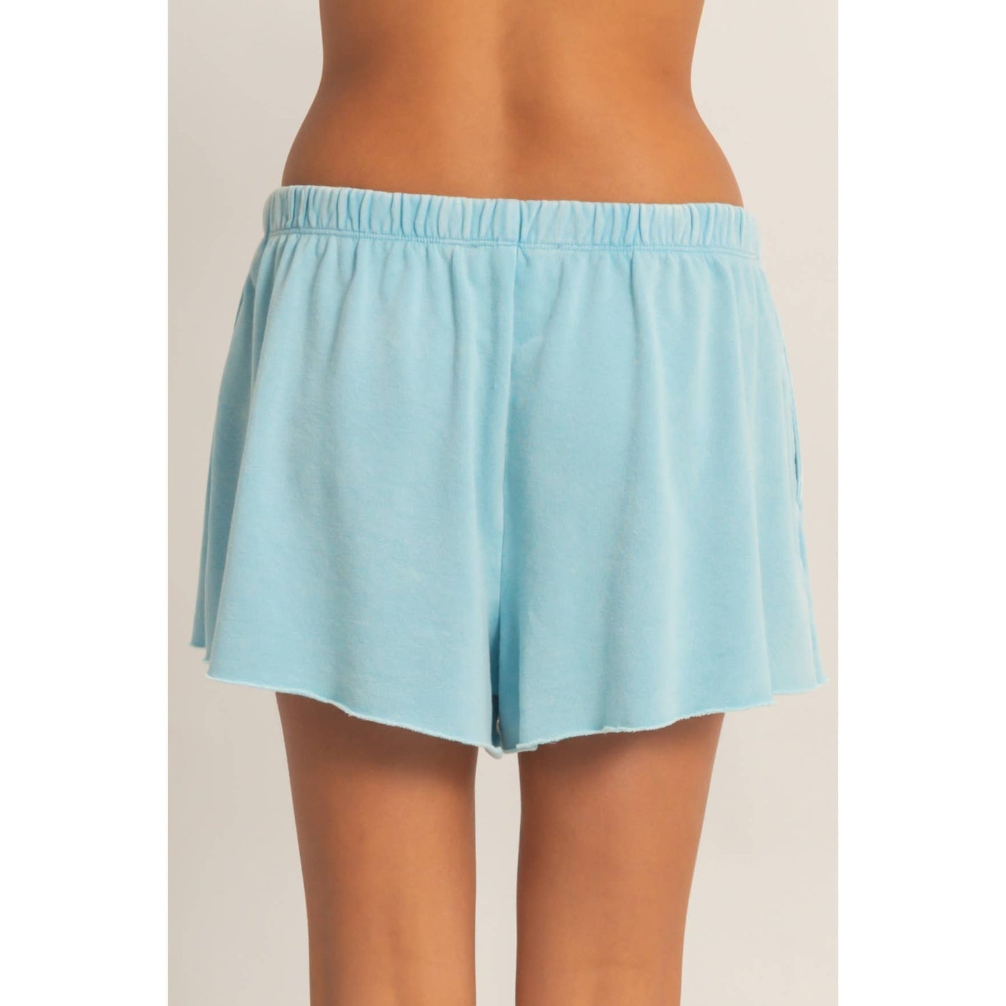 Mineral Wash French Terry Shorts