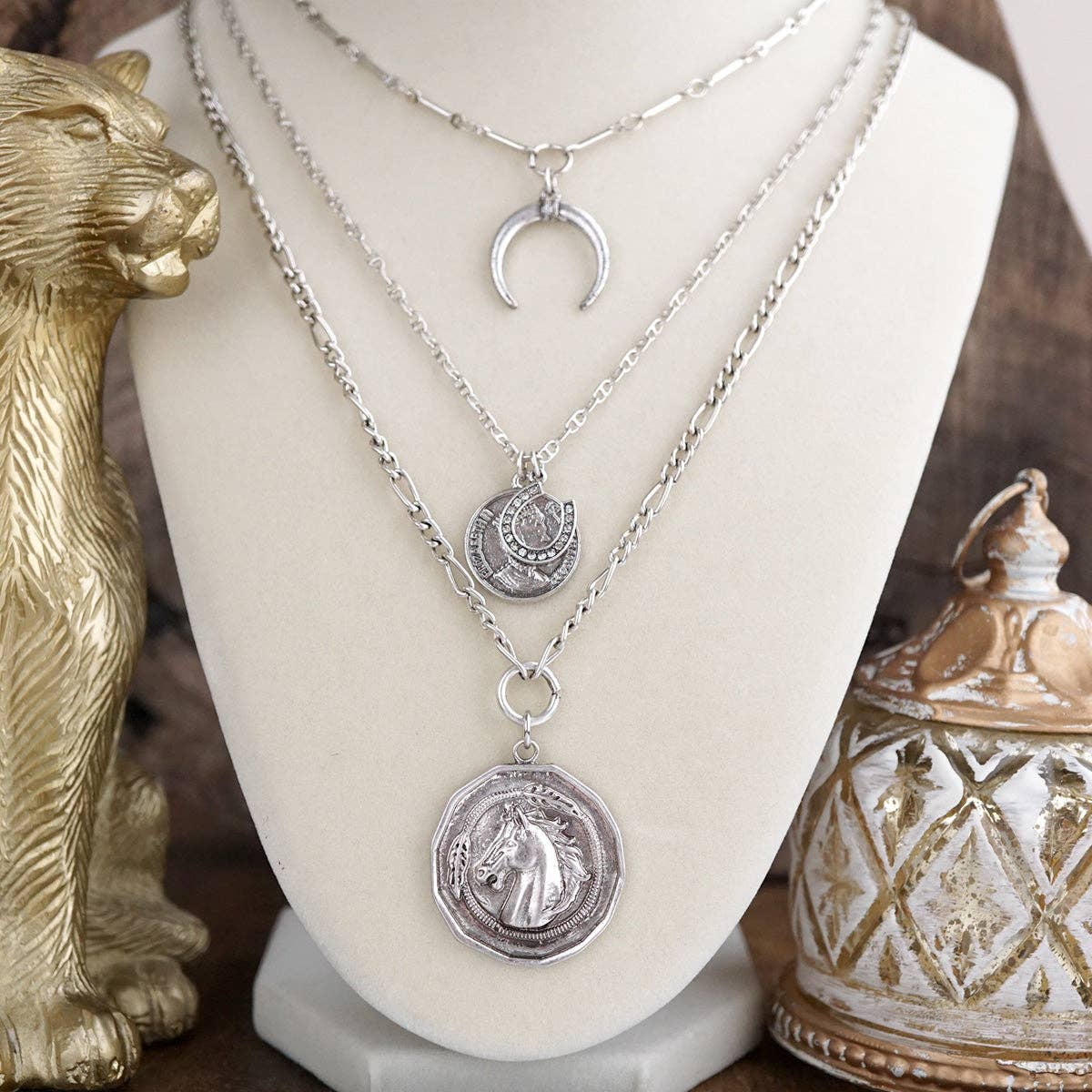 Moonlit Rider Necklace