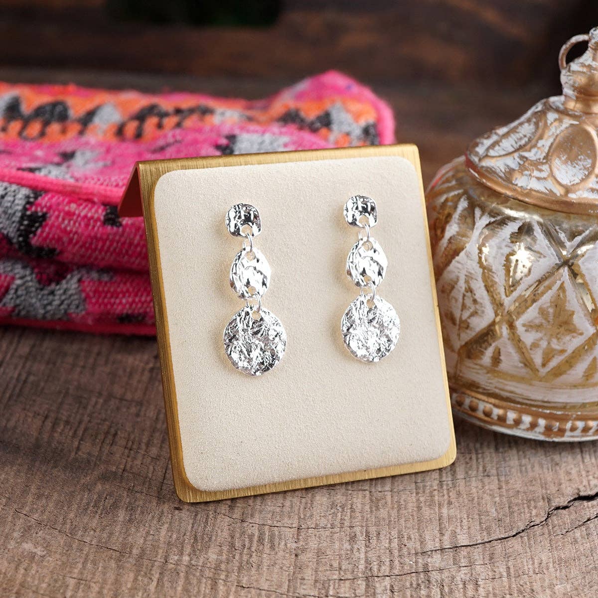 Soul Shine – Disc Earrings
