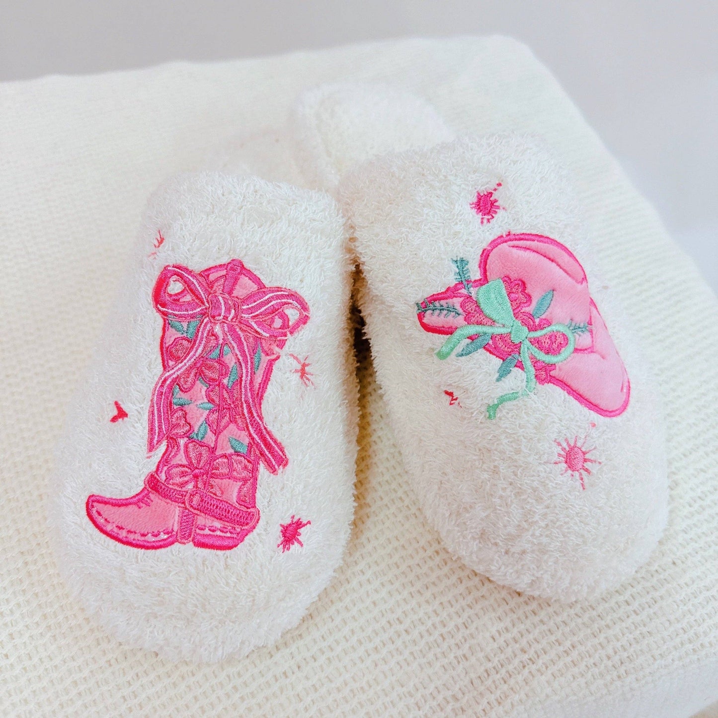 Western Whimsy Coziest Lounge Slippers