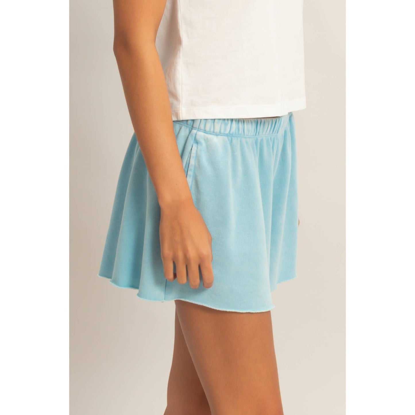 Mineral Wash French Terry Shorts