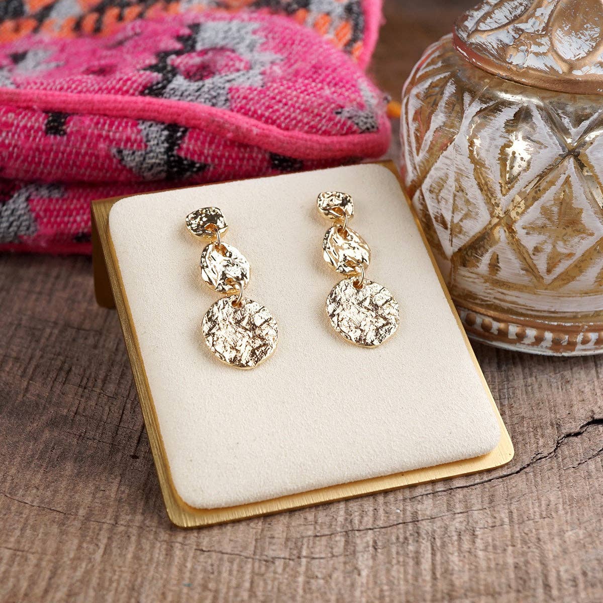 Soul Shine – Disc Earrings