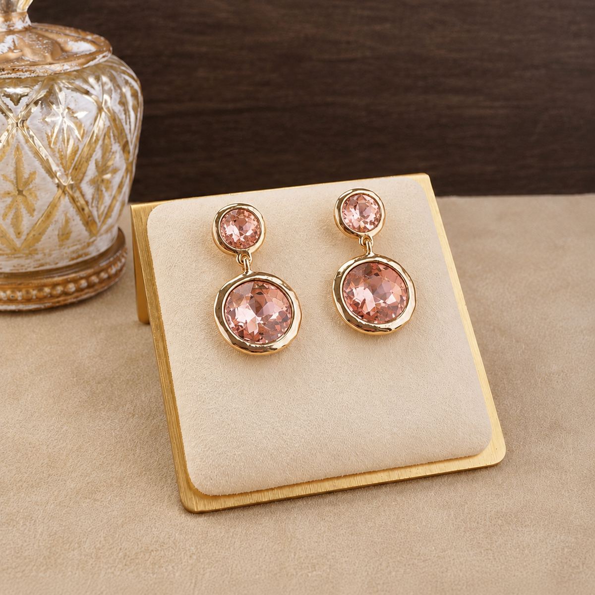 Crystal Drop Earrings