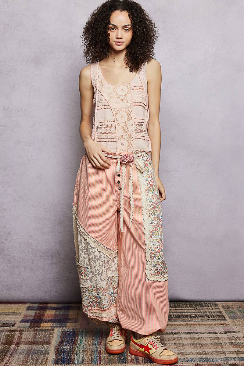 Feminine Handcrafted Blush Flower Belt