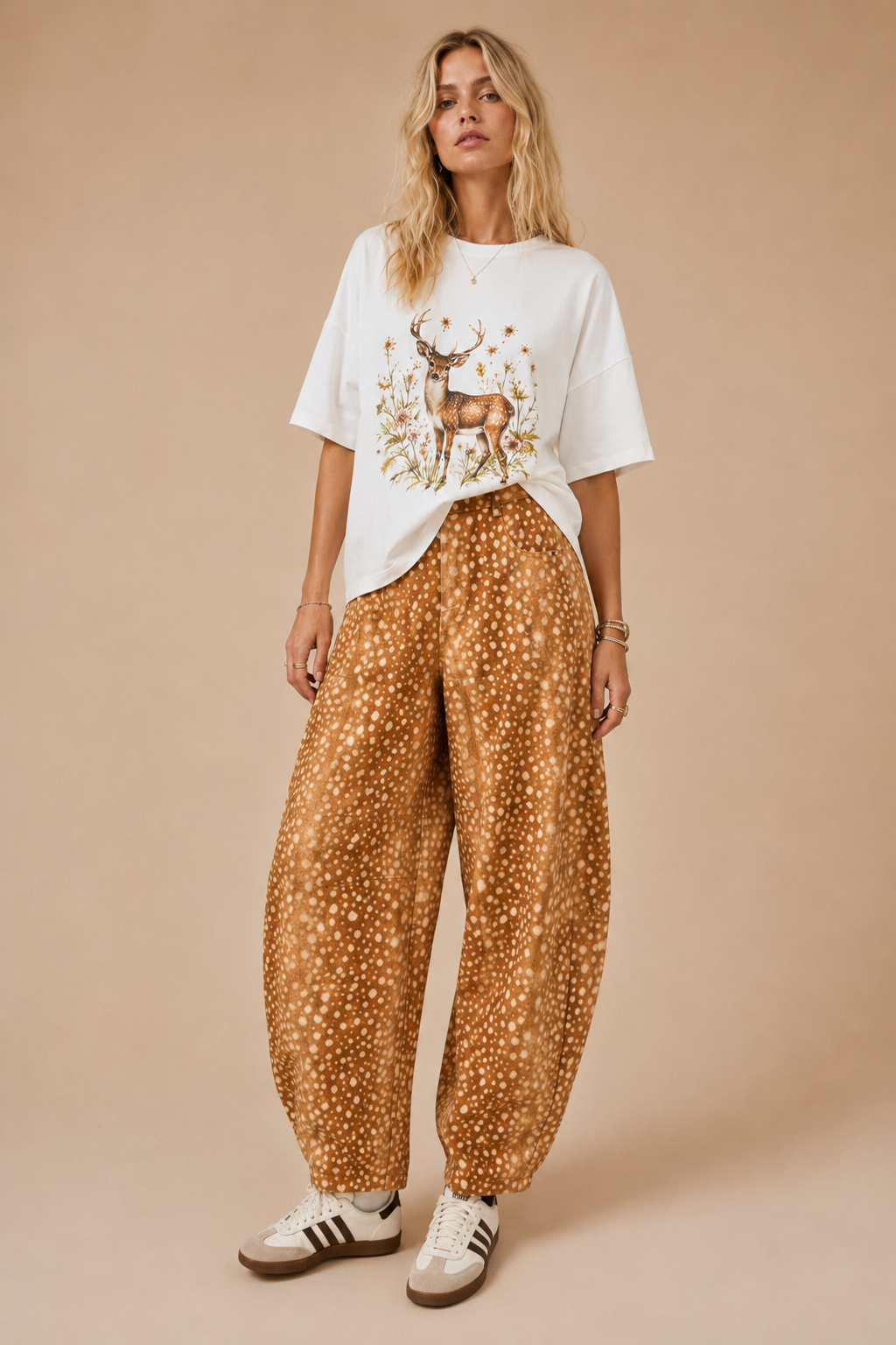 Bambi Barrel-Leg Pants