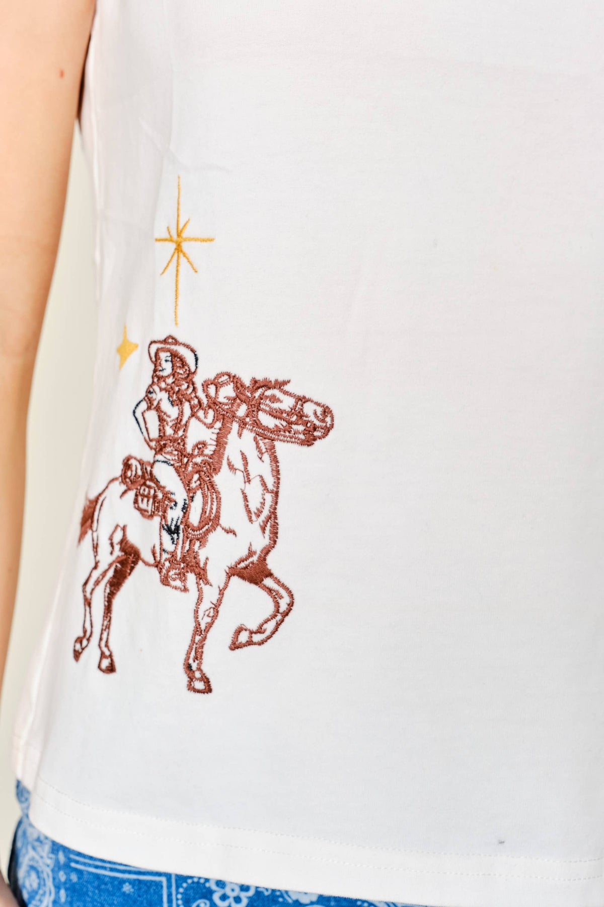 Western Motif Top