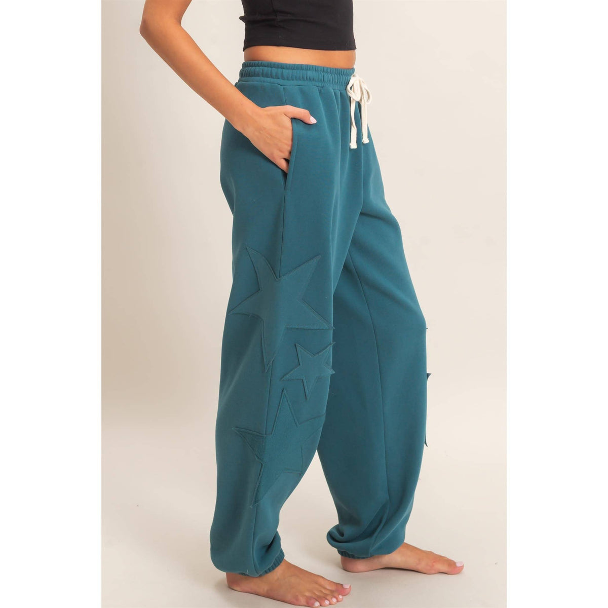 Star Patch Jogger Pants