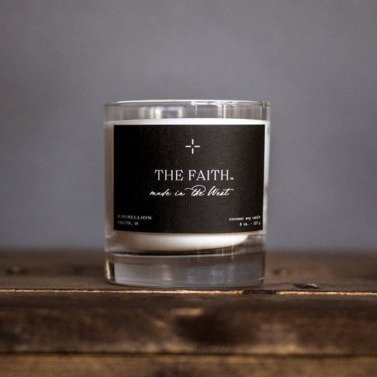 Faith Candle 8 oz.