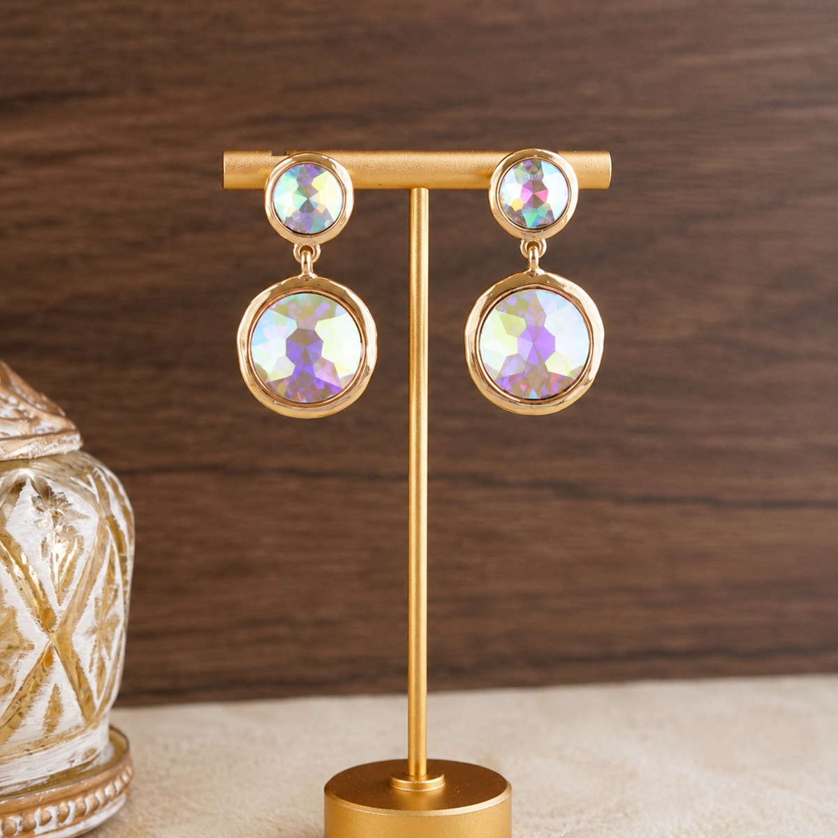Crystal Drop Earrings