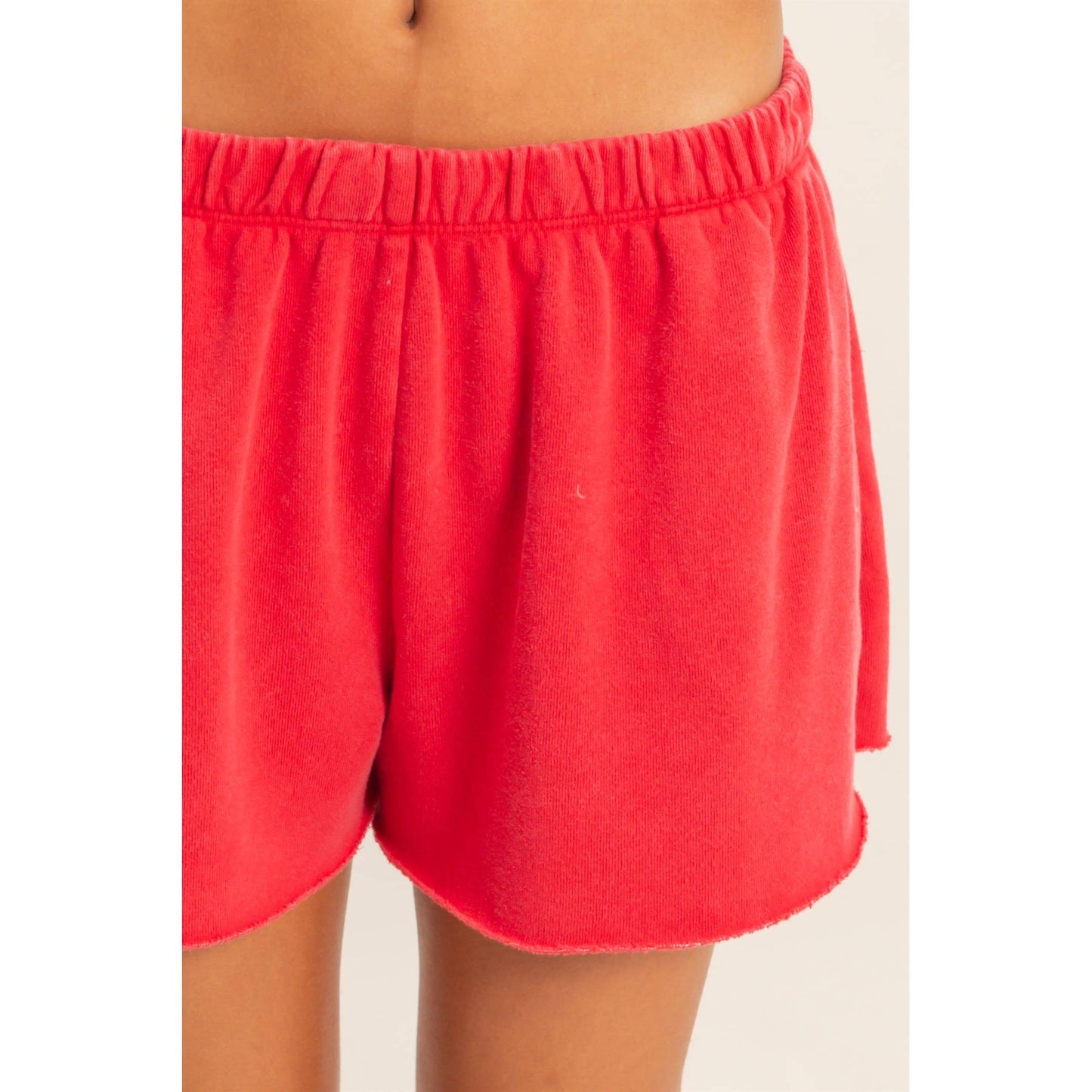 Mineral Wash French Terry Shorts