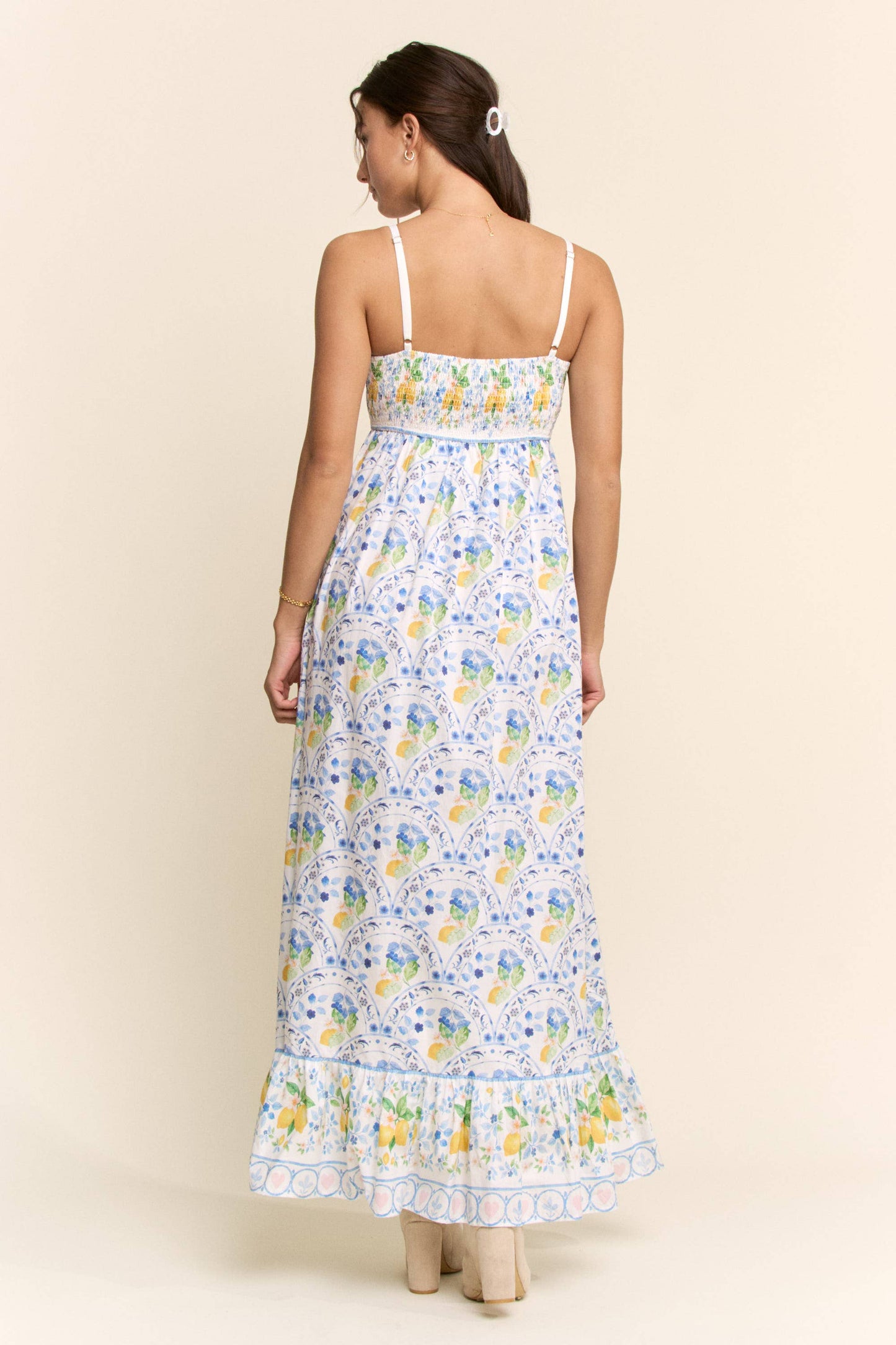 LEMON MAXI DRESS