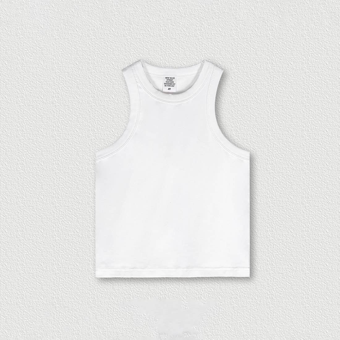 Vintage Distressed Slim-Fit Tank Top