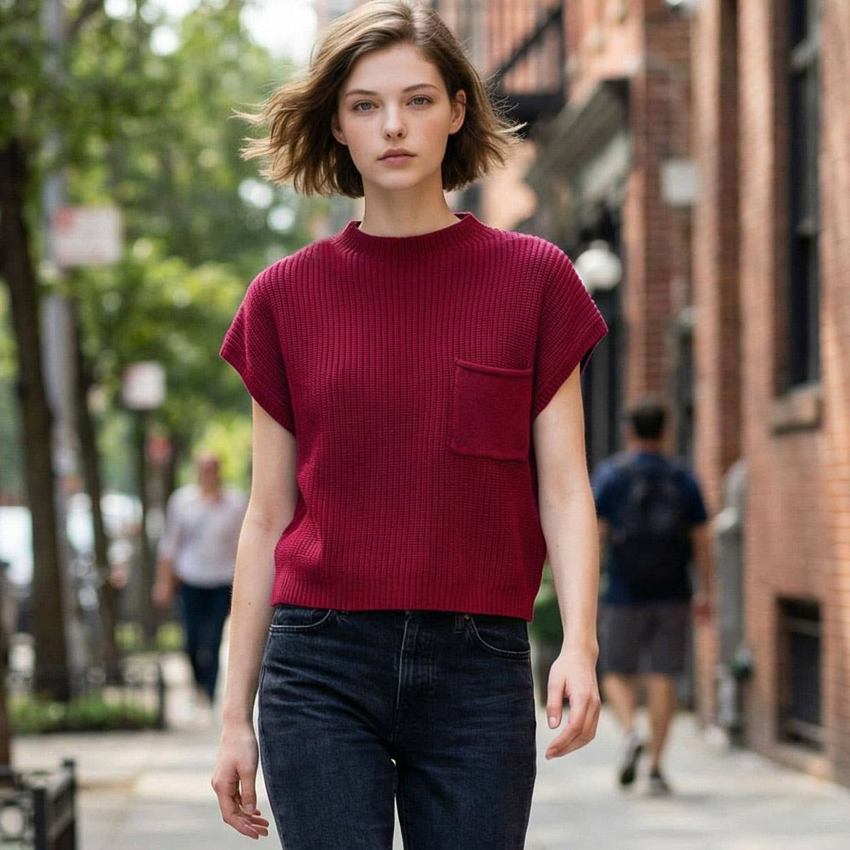 Mock Neck Sweater
