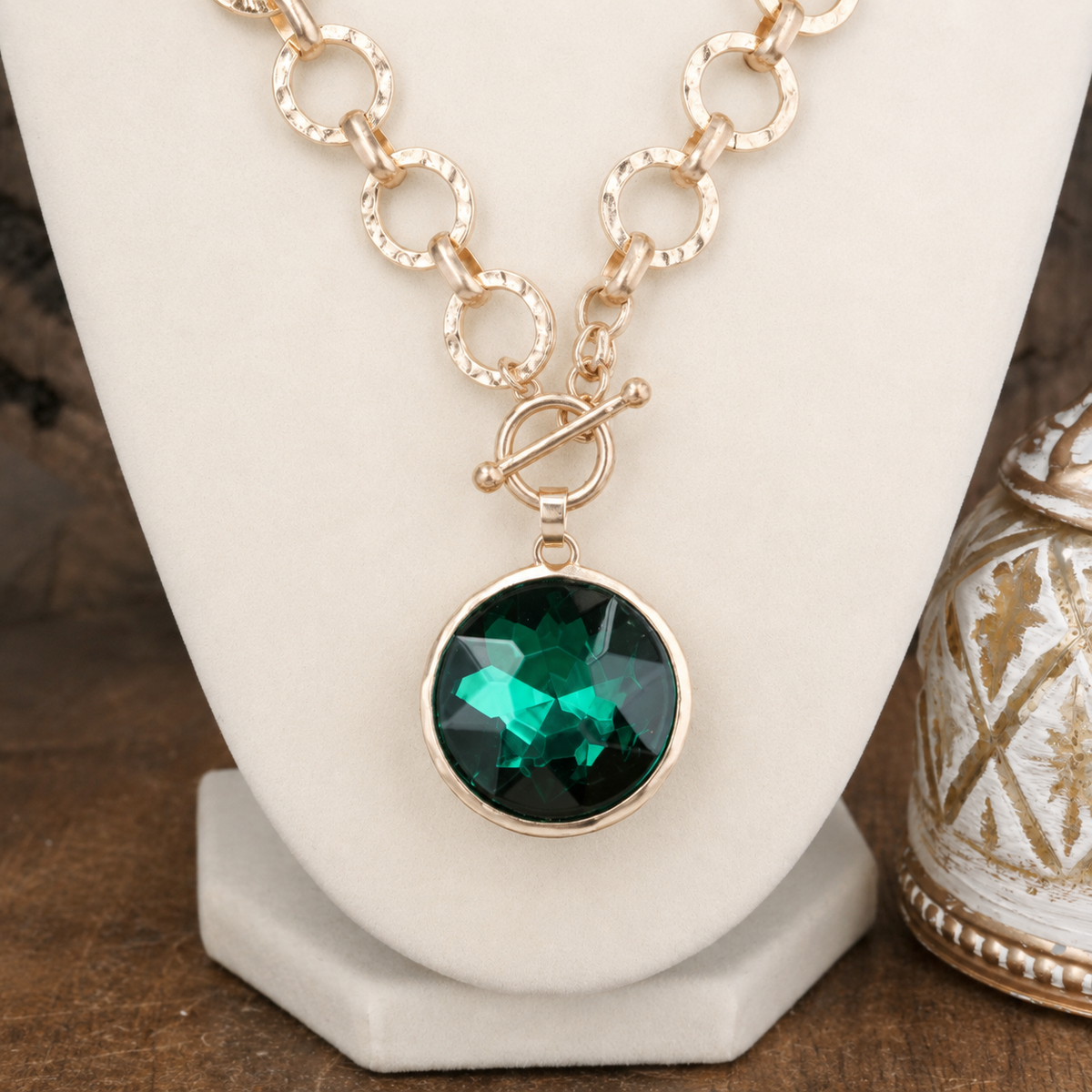 Gilded Radiance – Chain Necklace
