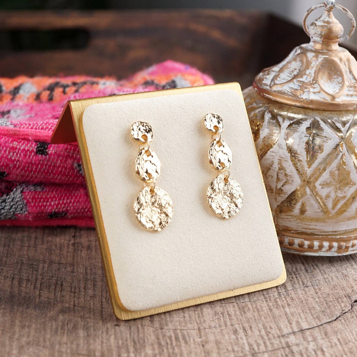 Soul Shine – Disc Earrings