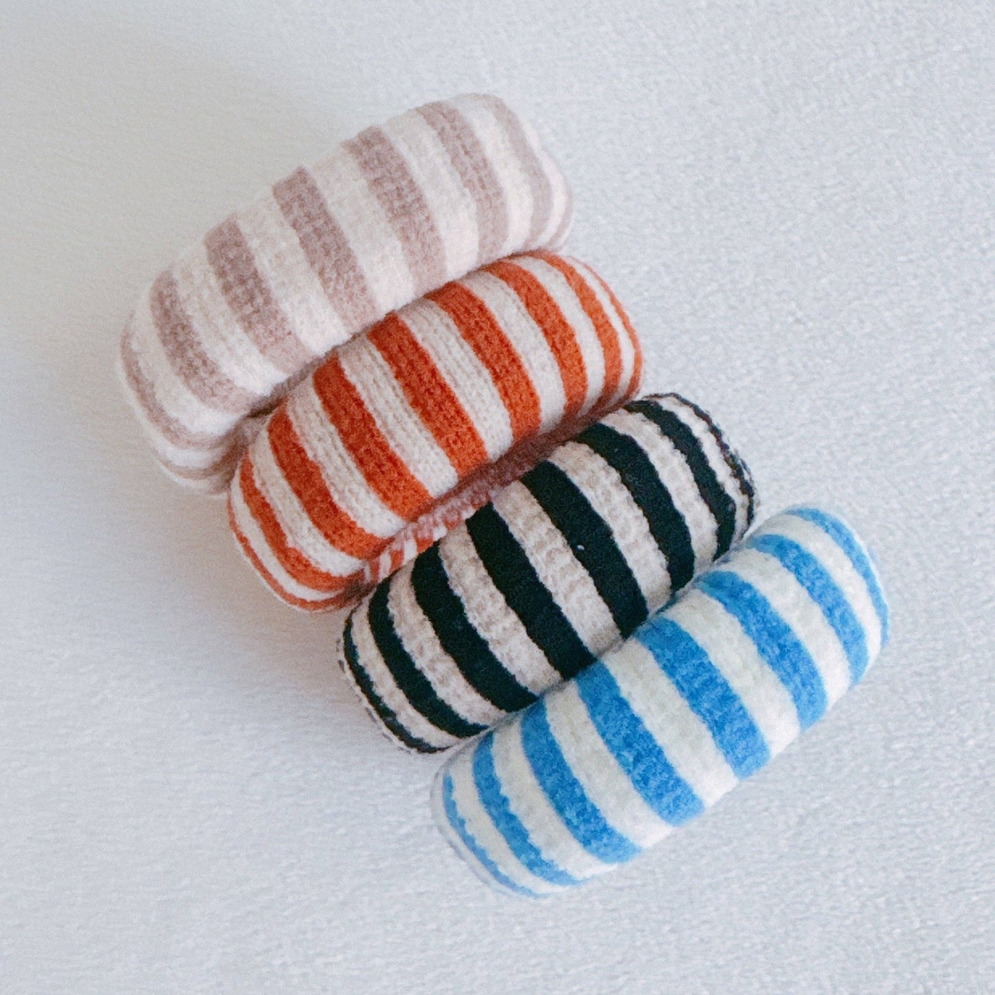 Donut Lovely Hair Ties Set Of 4