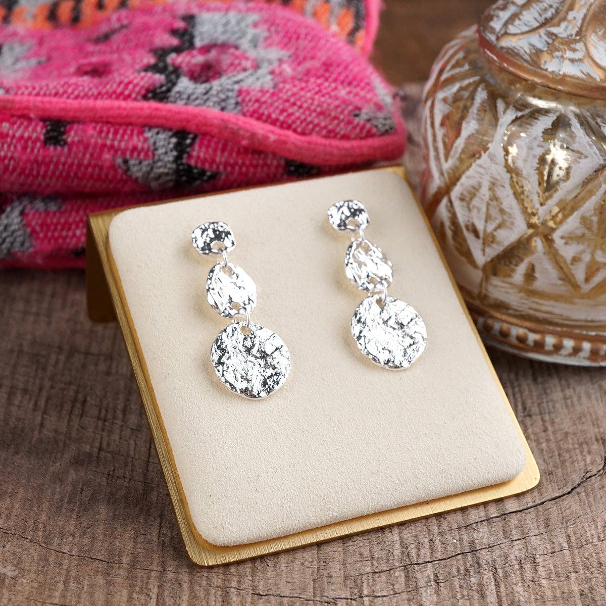 Soul Shine – Disc Earrings