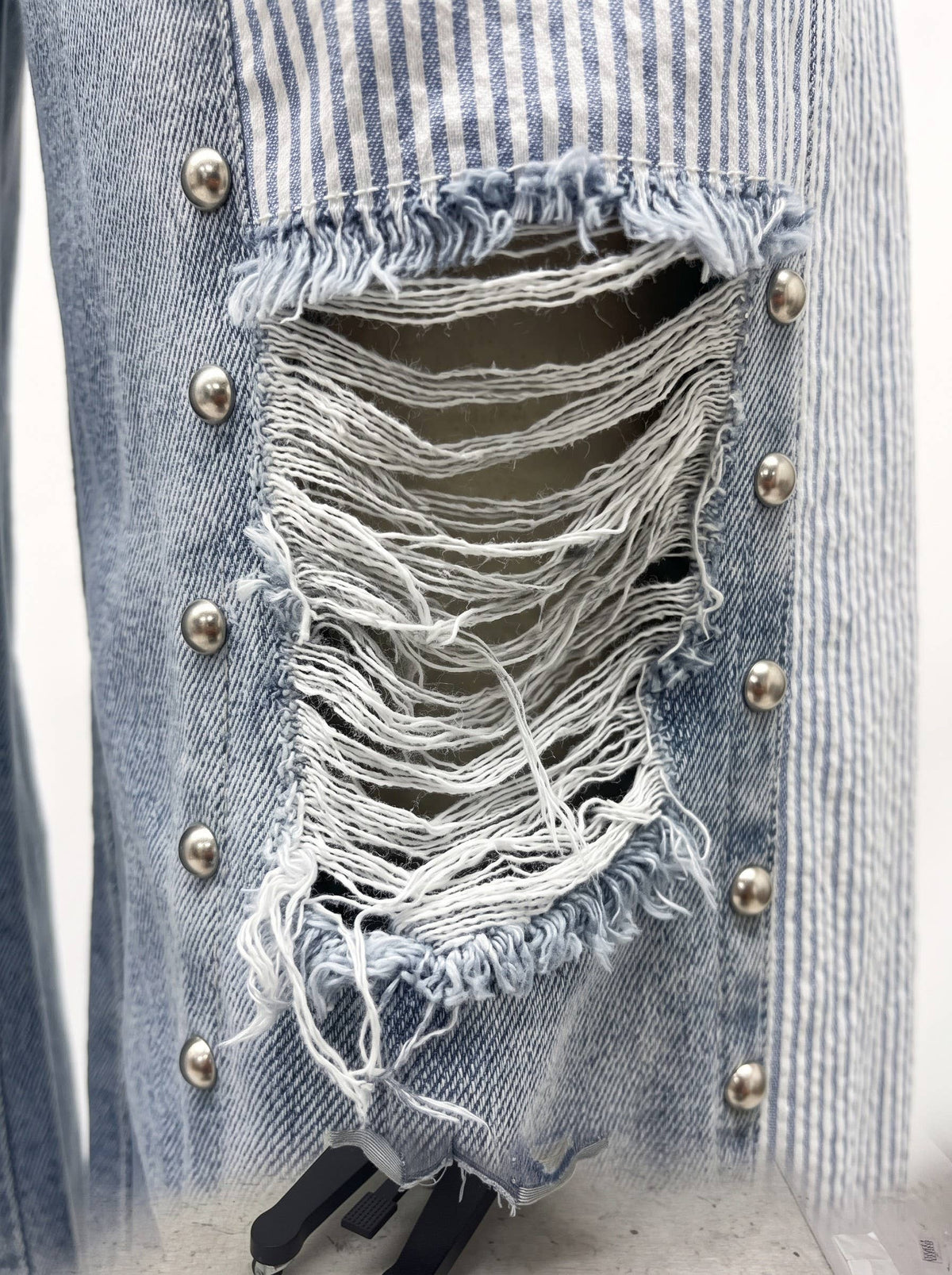 Studded Stripe Jeans