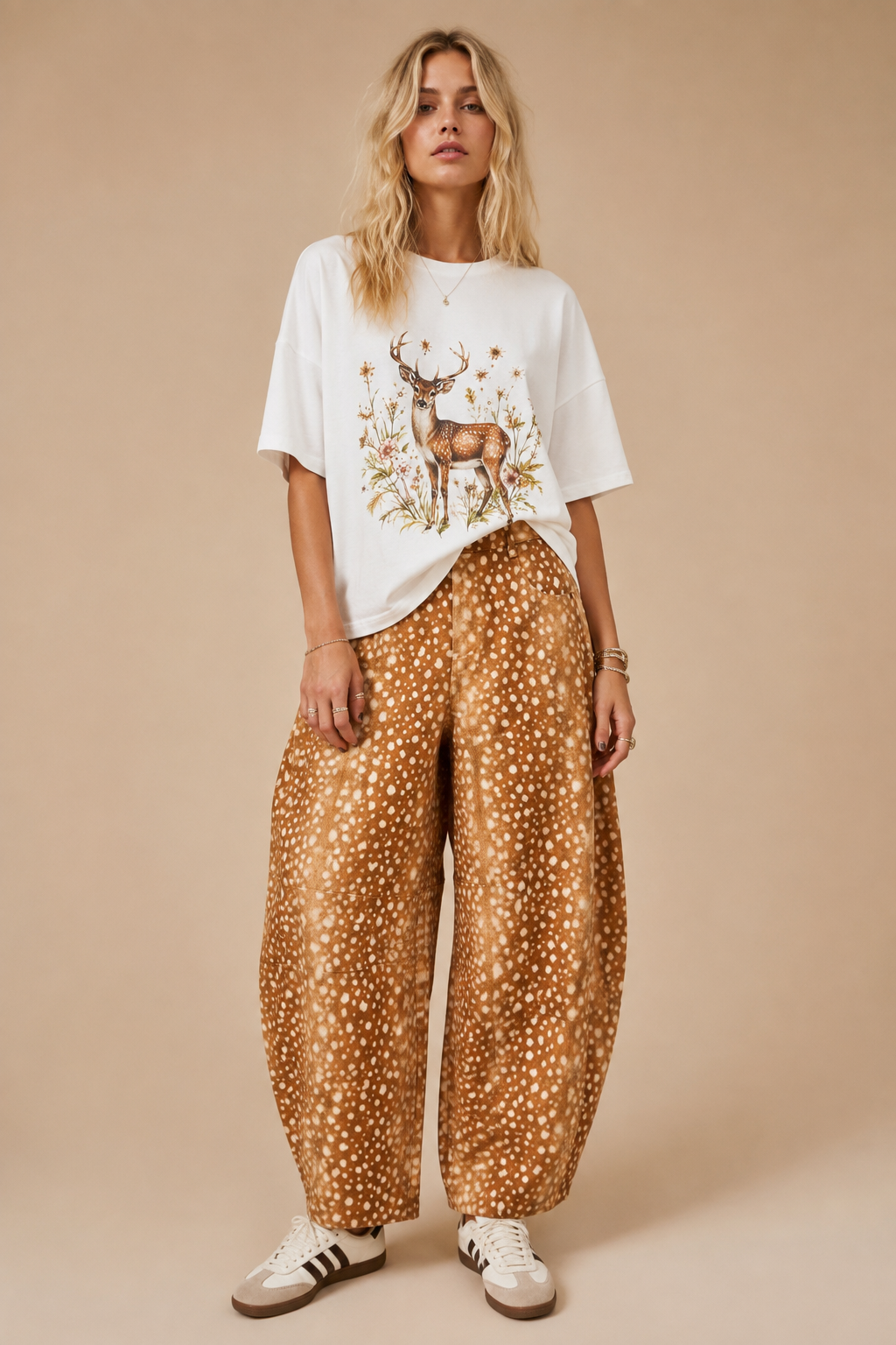 Bambi Barrel-Leg Pants