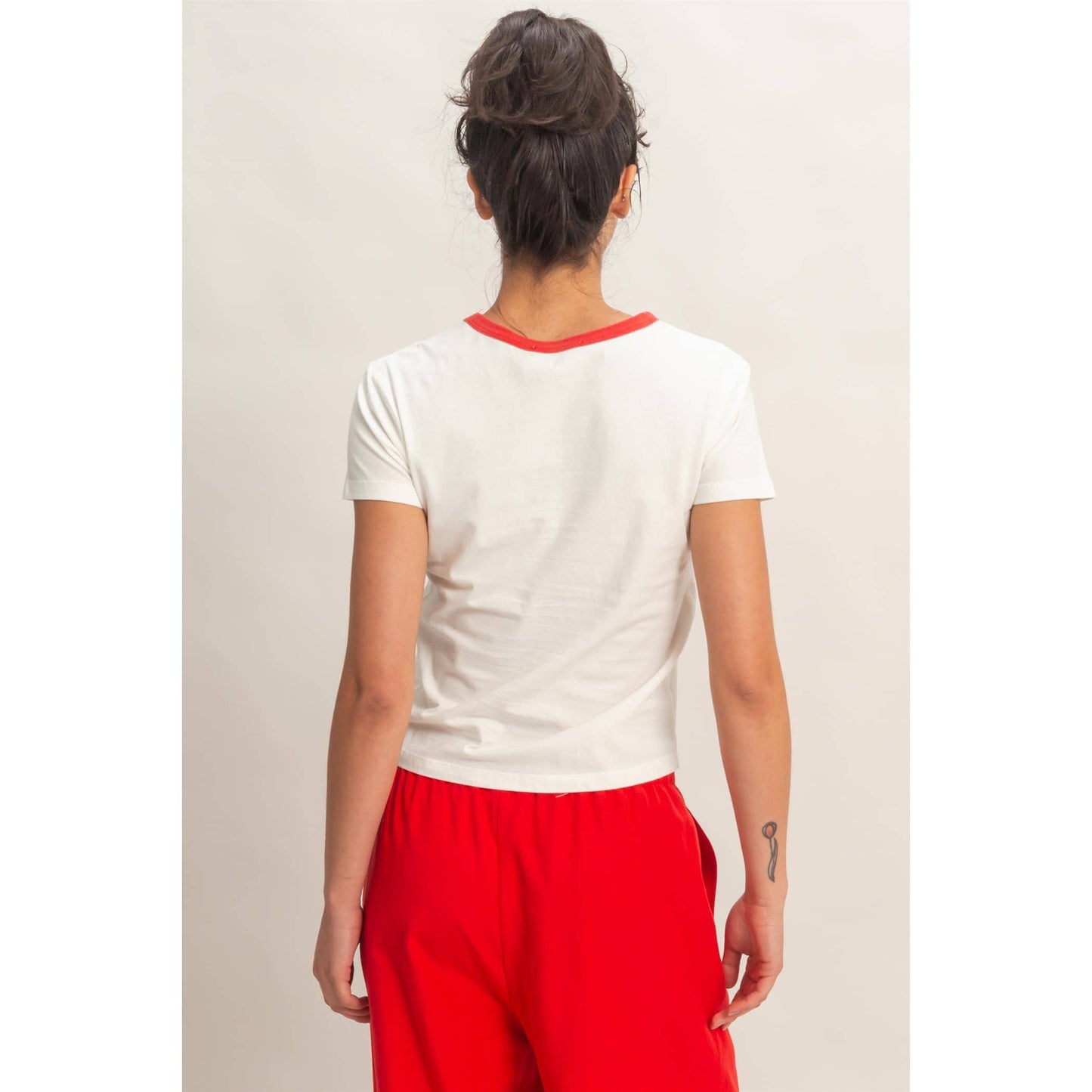 Star Graphic Crew Neck T-Shirt
