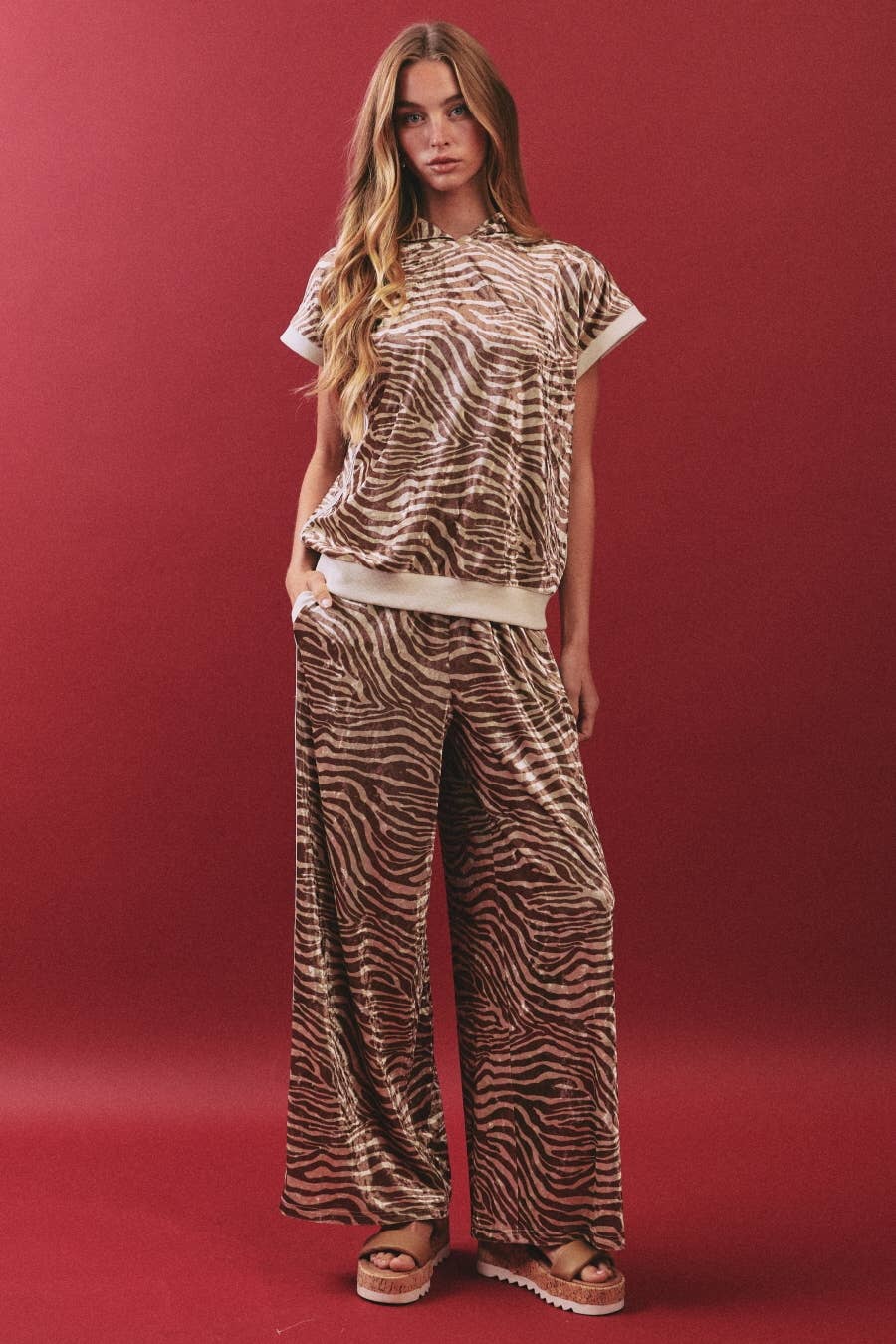 Velvet Zebra Set