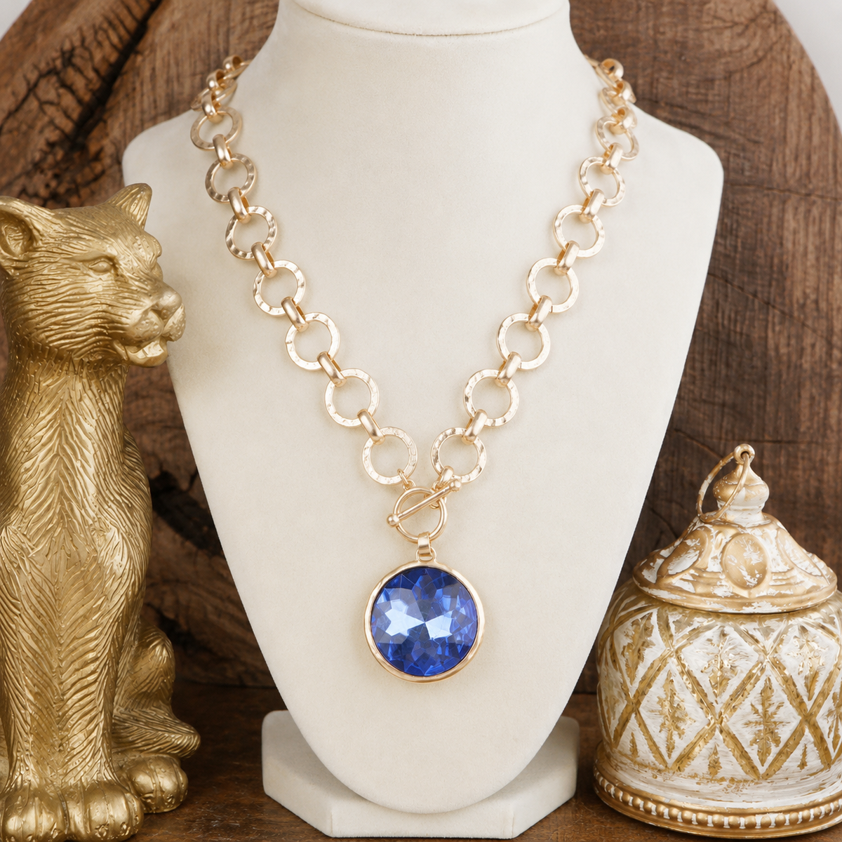 Gilded Radiance – Chain Necklace
