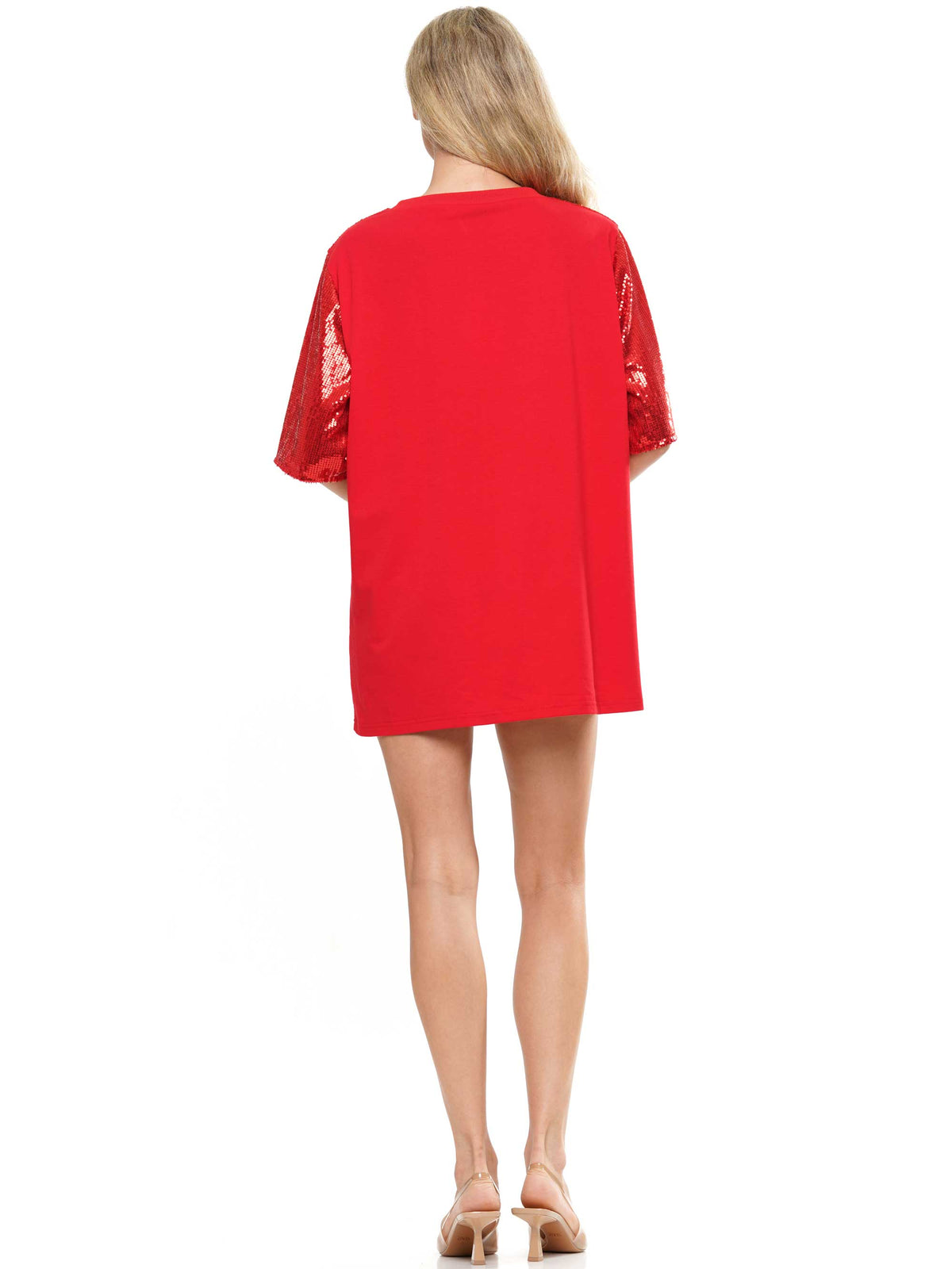 Nutcracker Sequin T-Shirt Dress