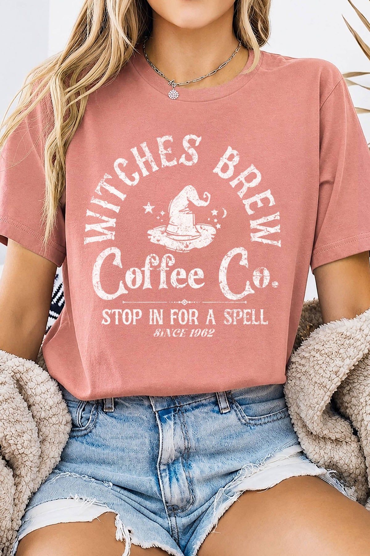 WITCHES BREW COFFEE CO PUFF GRAPHIC TSHIRTS