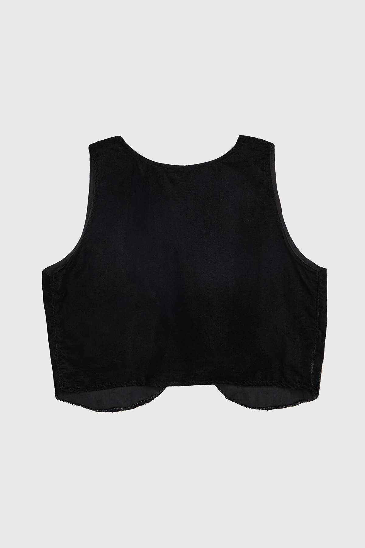 Studded Velvet Vest