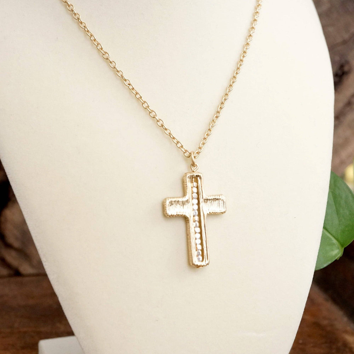 Cross Dangle Earrings