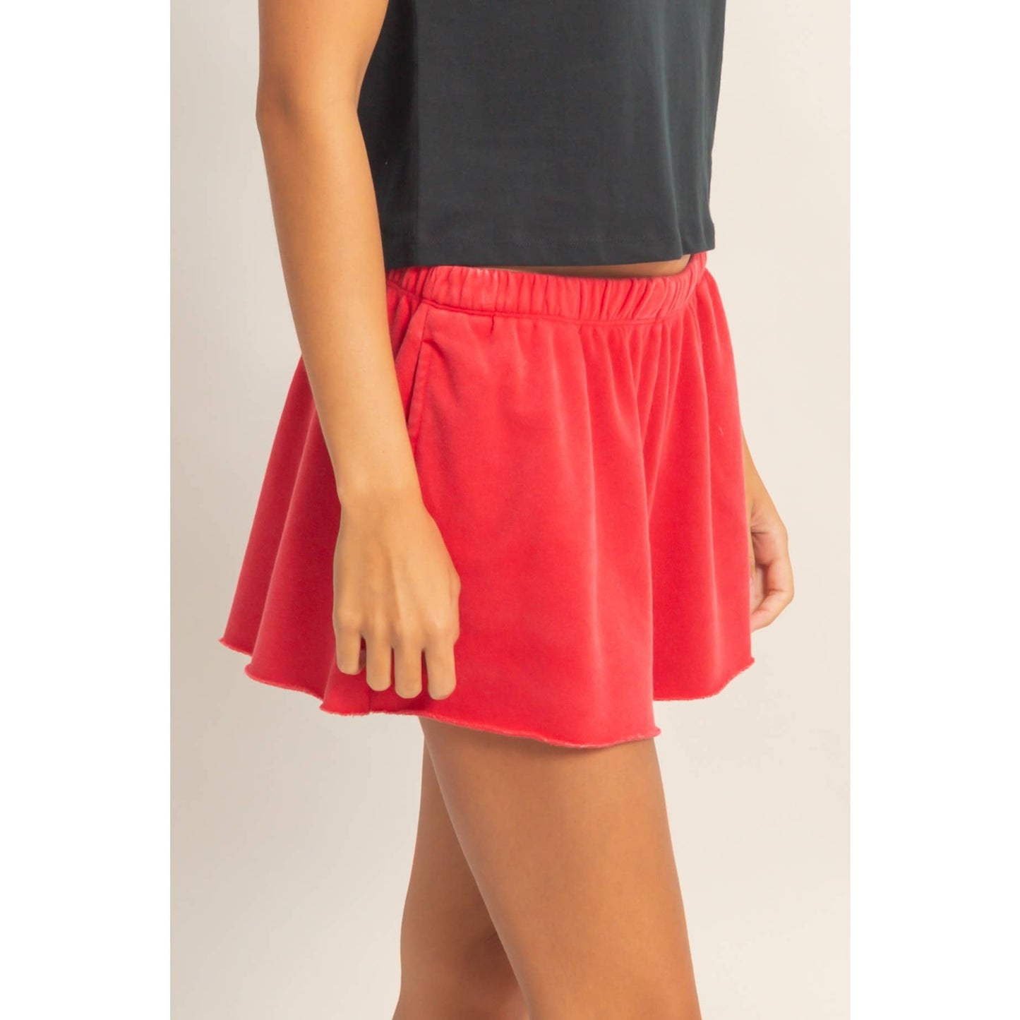 Mineral Wash French Terry Shorts