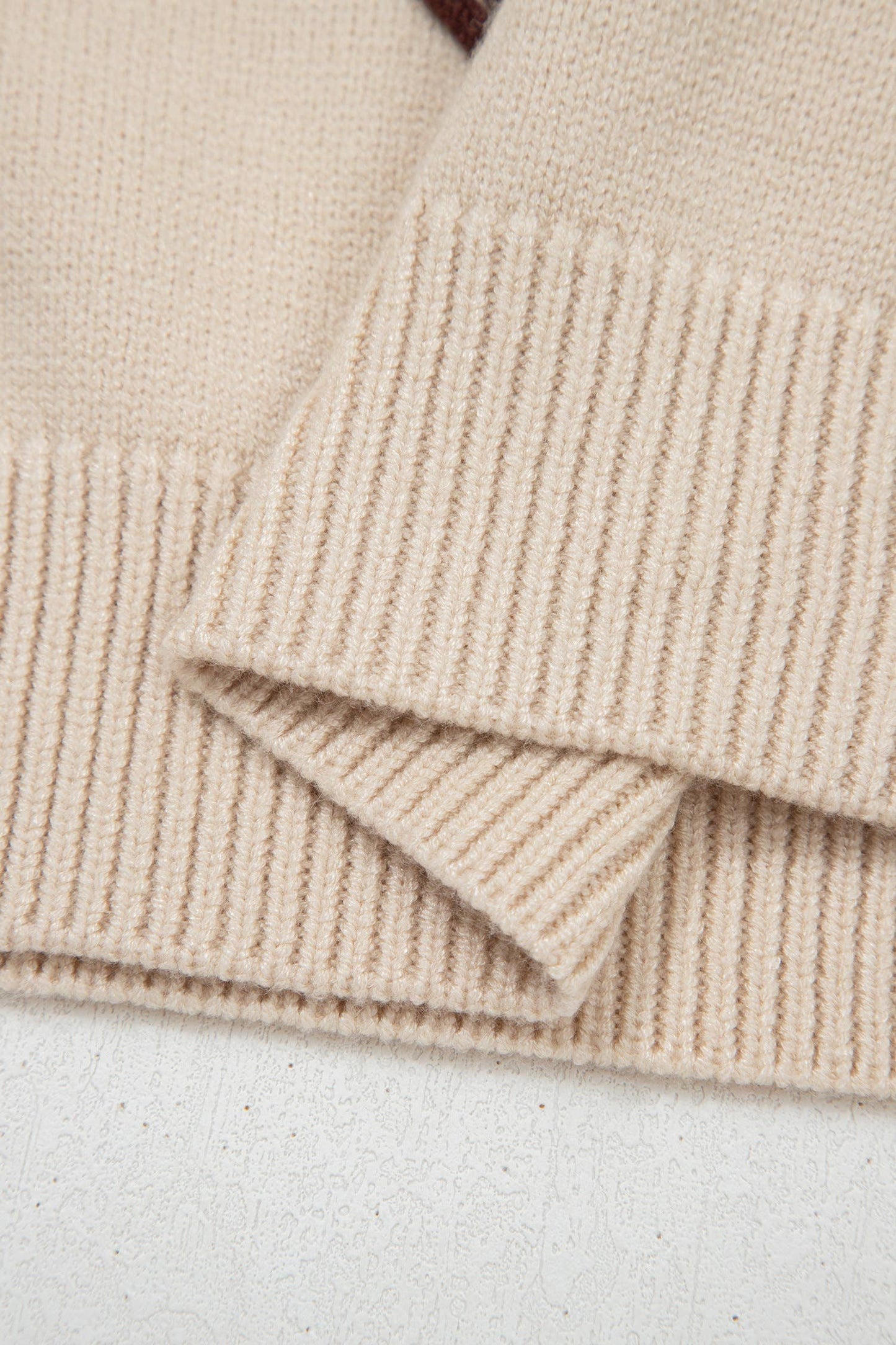 Spring 2026 Cowgirl Horseshoe Mock Neck Knit Top (S-XL)