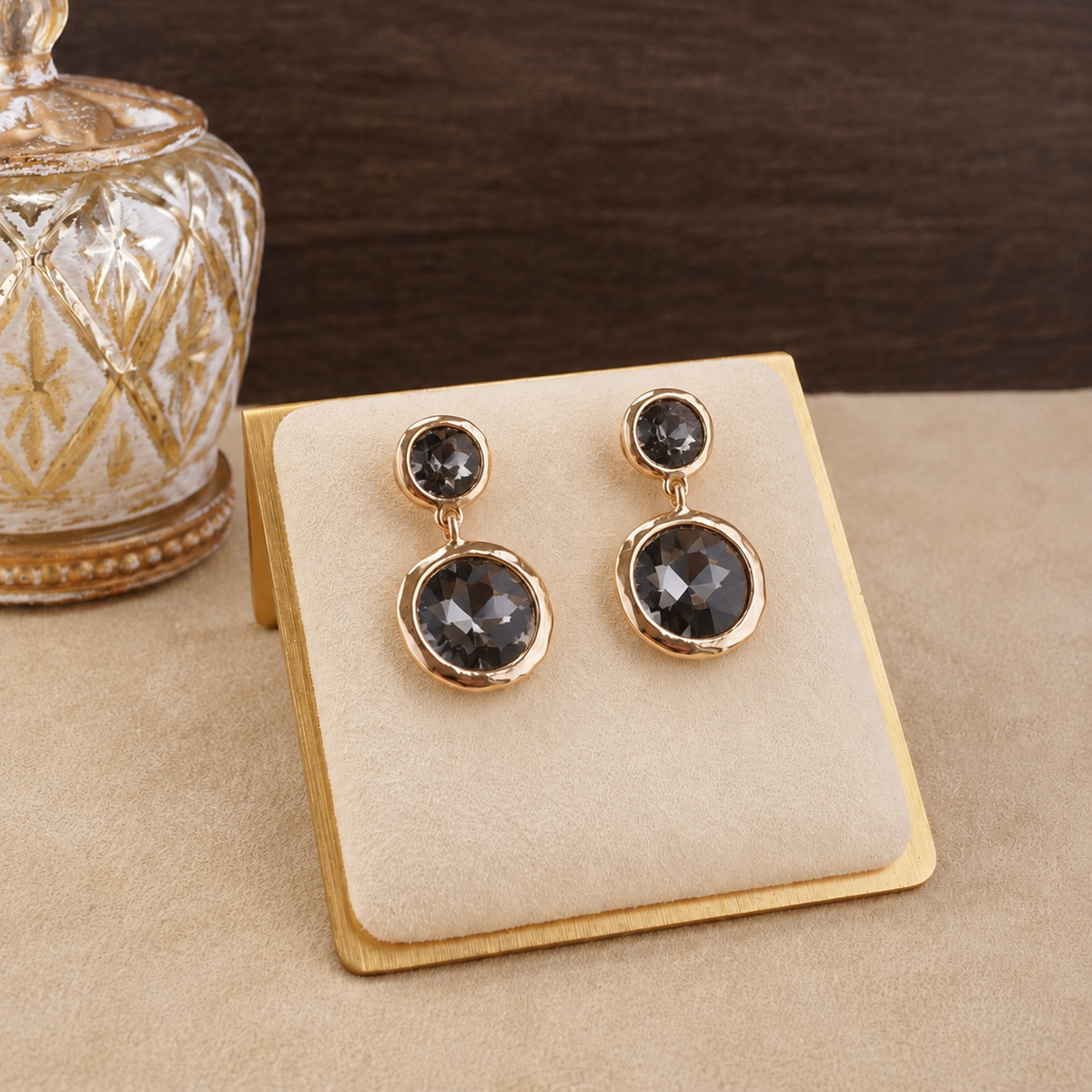 Crystal Drop Earrings