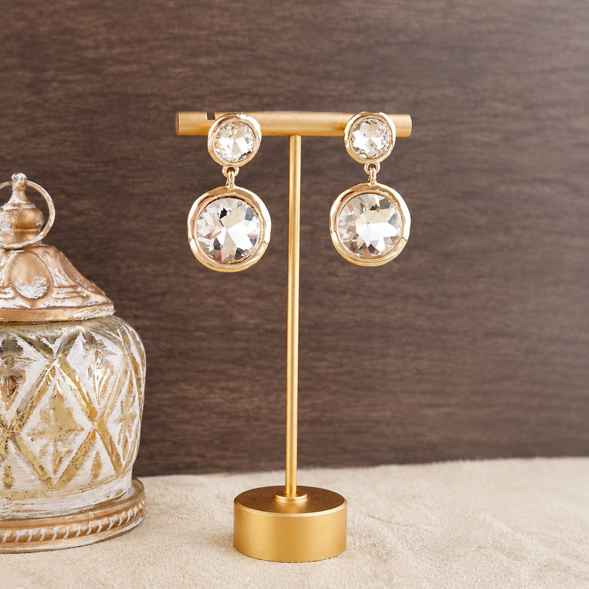 Crystal Drop Earrings