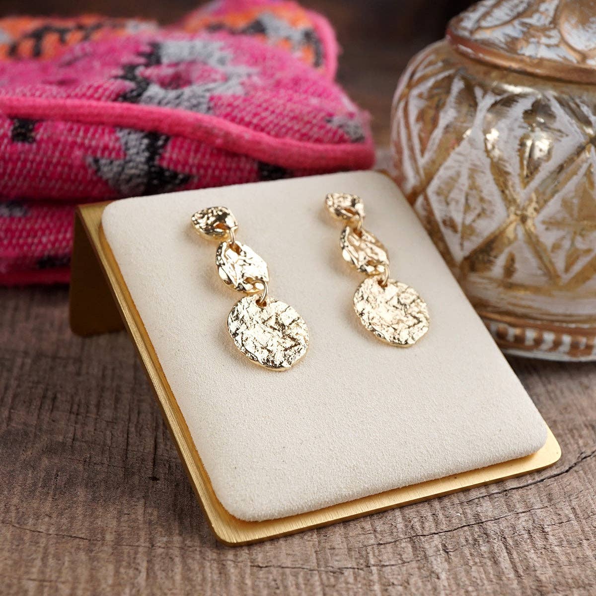 Soul Shine – Disc Earrings
