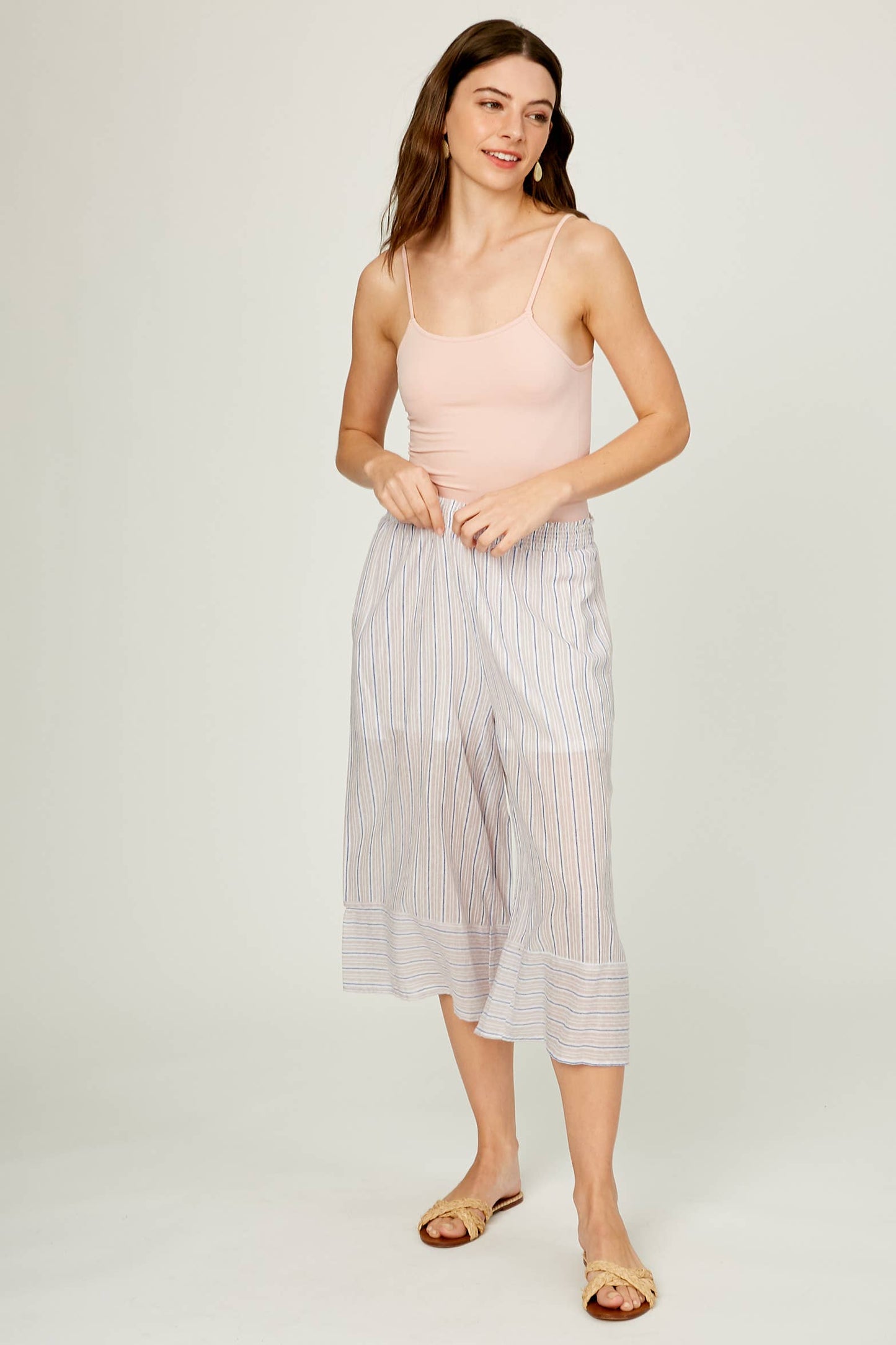 Crisscross Back Stretch Cami