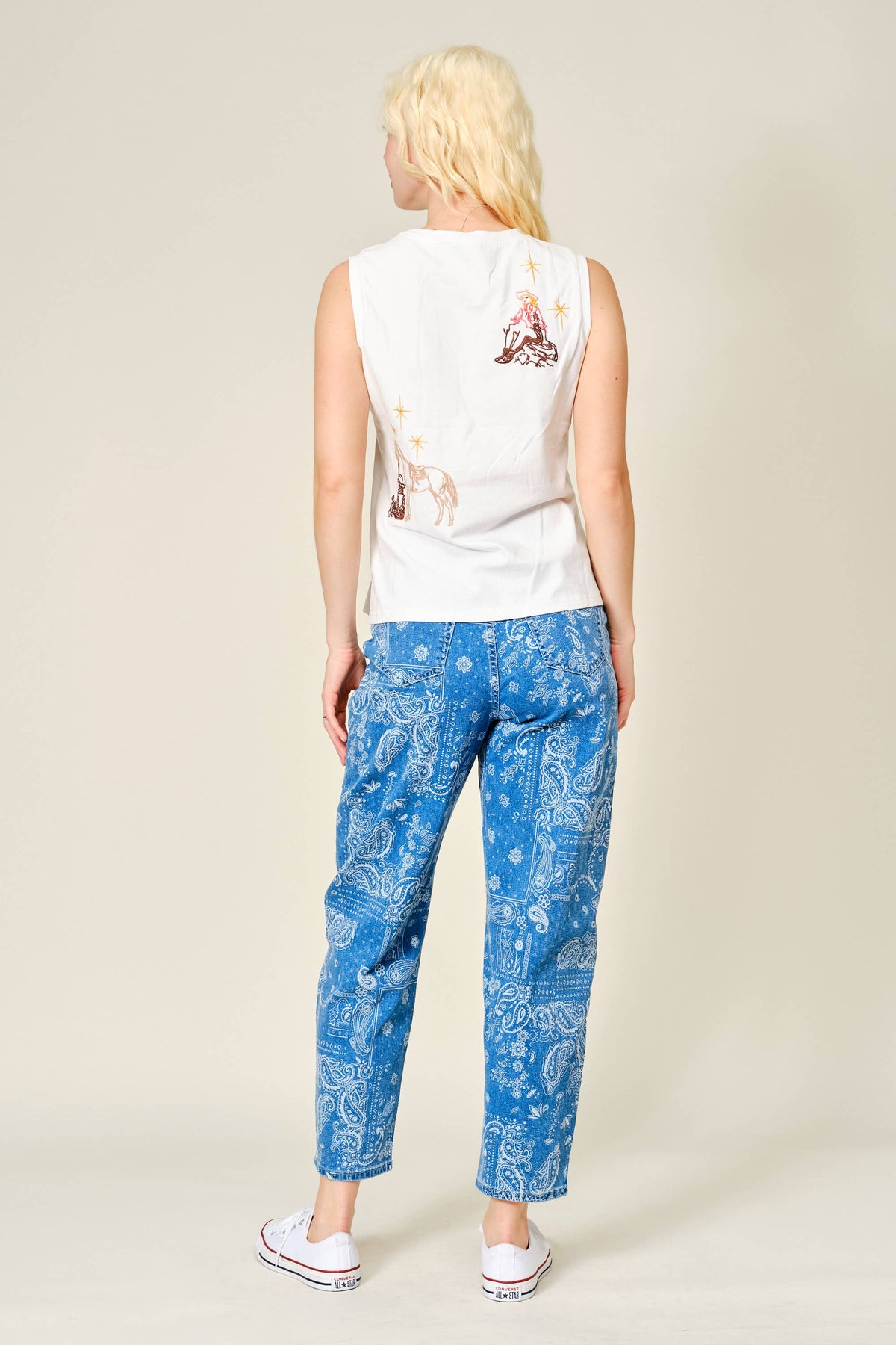 Western Motif Top