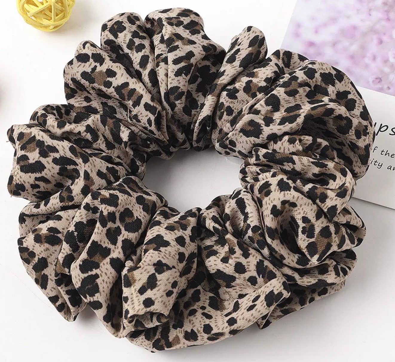 Jumbo Large Print Scrunchies - Pillow Scrunchie