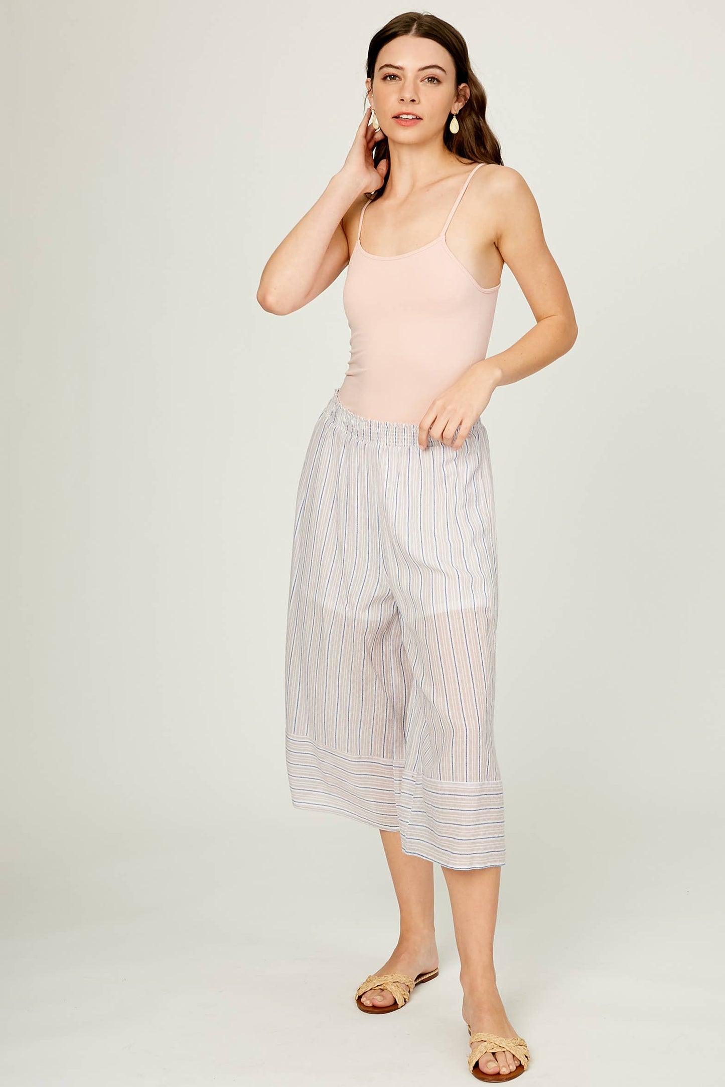 Crisscross Back Stretch Cami