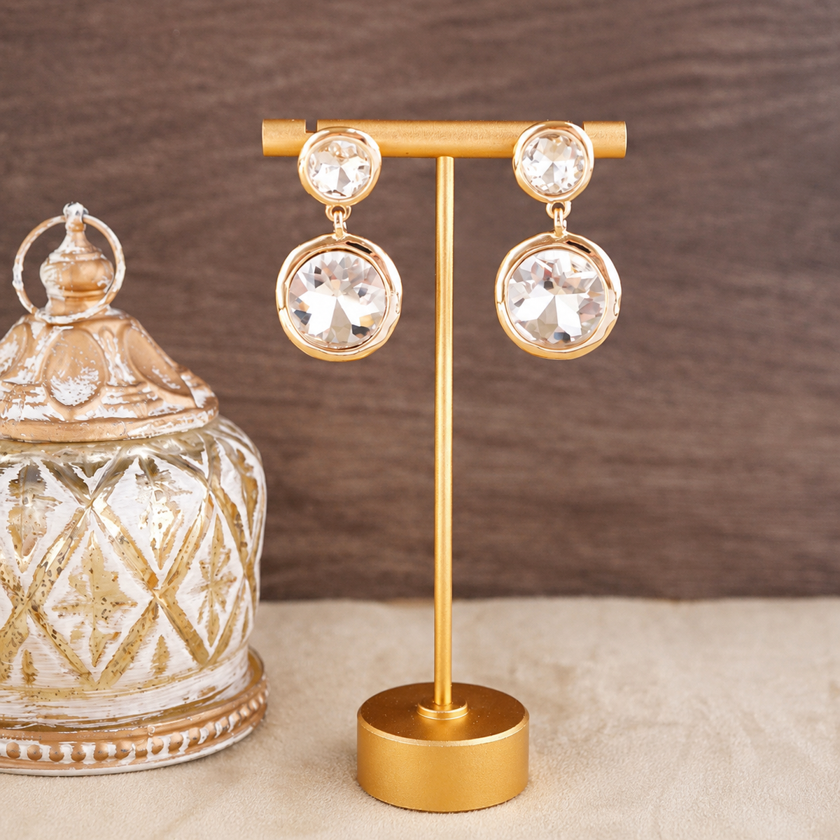Crystal Drop Earrings
